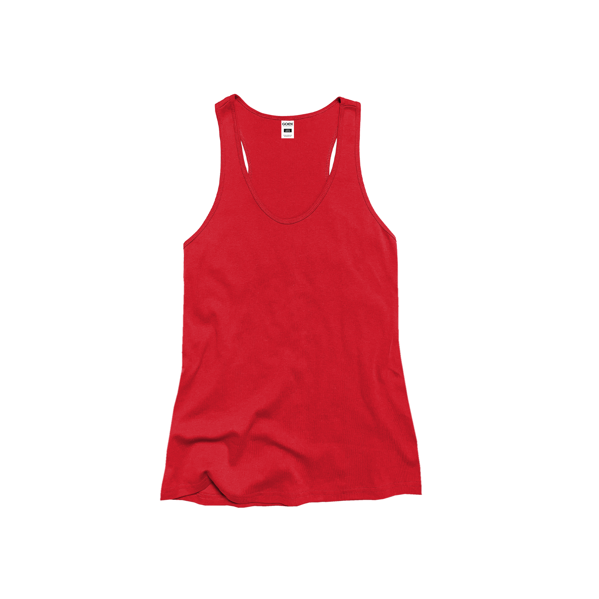 Ladies Premium Cotton Rib Racerback Tank