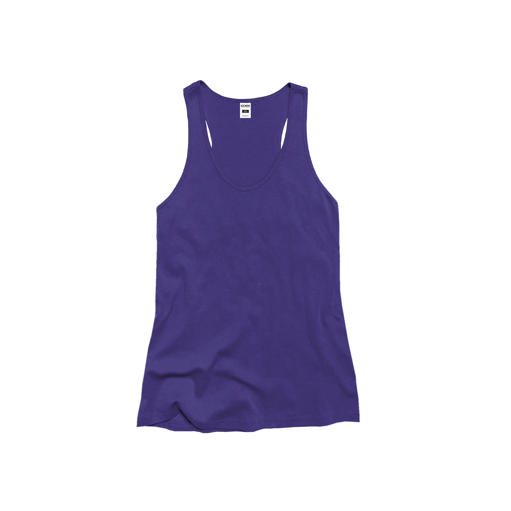 Ladies Premium Cotton Rib Racerback Tank